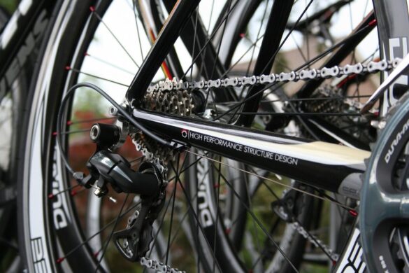 cycling, racing bike, rear wheel, bicycle, bicycle wheel